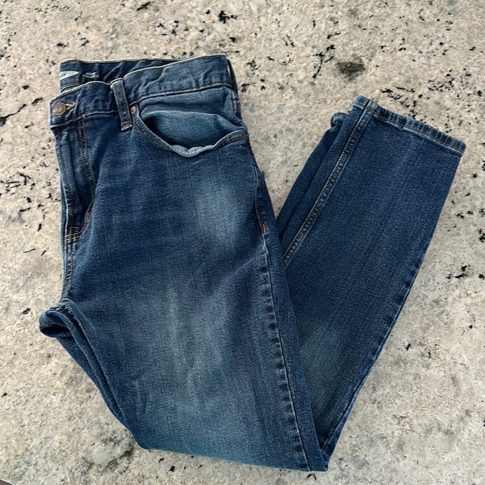 Old Navy Men’s skinny built in flex jeans 36x30